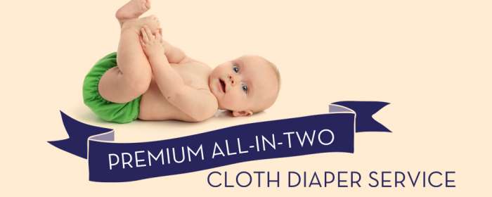 Premium All-In-Two Cloth Diaper Service